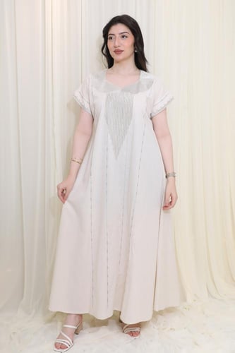 جلابية سكري بتطريز فاخر