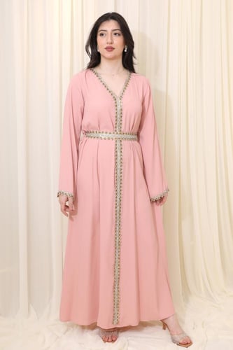 جلابية راقية بكلفة كريستال