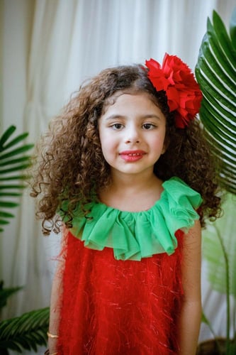 فستان الفراولة