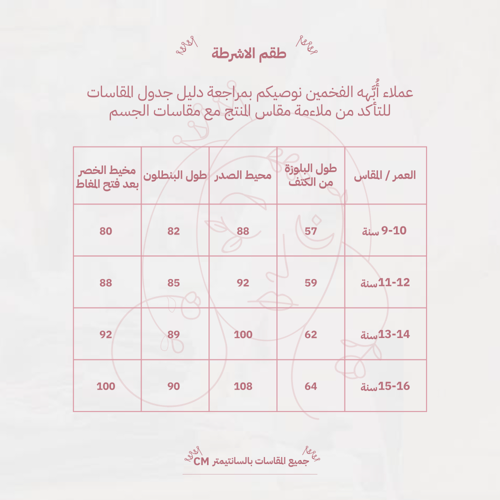 طقم الاشرطه