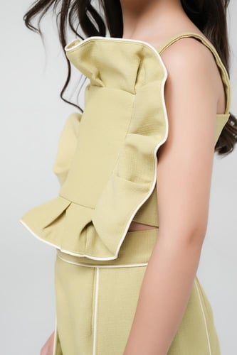 طقم صيفي بكشكشة