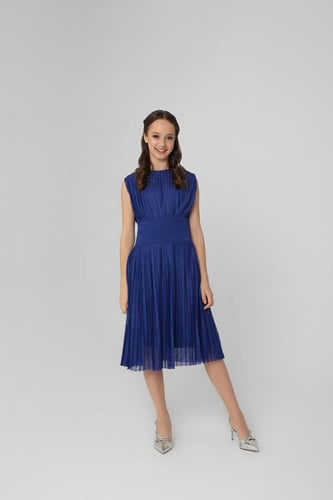 فستان تل بزم من الخصر