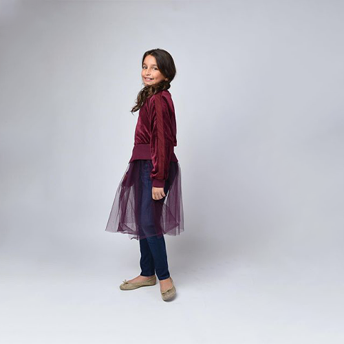 بلوزة بنات شتوي