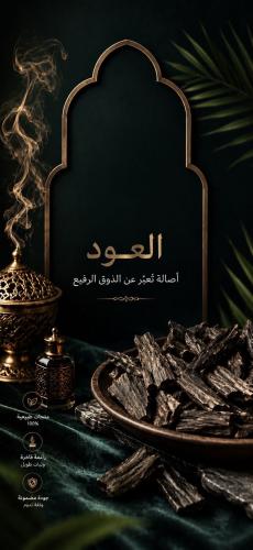 بخور العود الأزرق تريل سوبر
