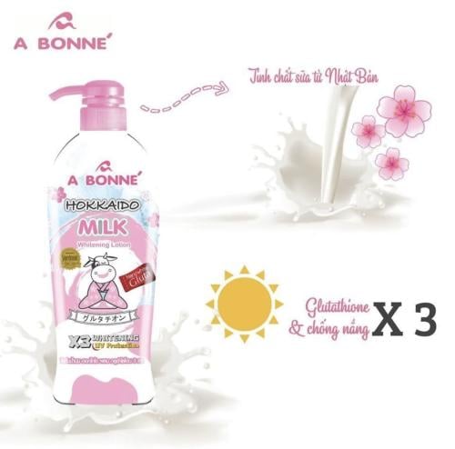 A Bonne Hokkaido Milk Whitening Lotion