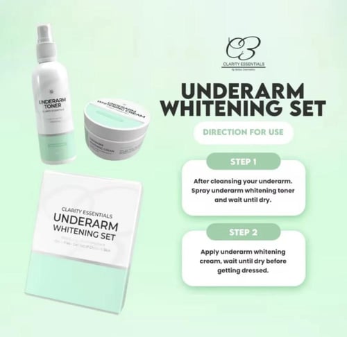 Clarity Essentials Underarm Whitening set