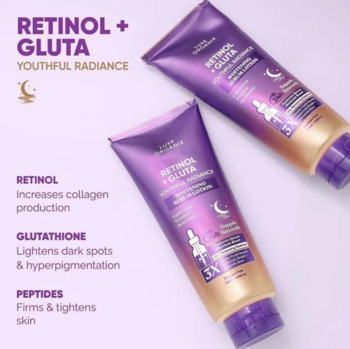 Luxe Organix Retinol + Gluta Youthful Radiance Whi...
