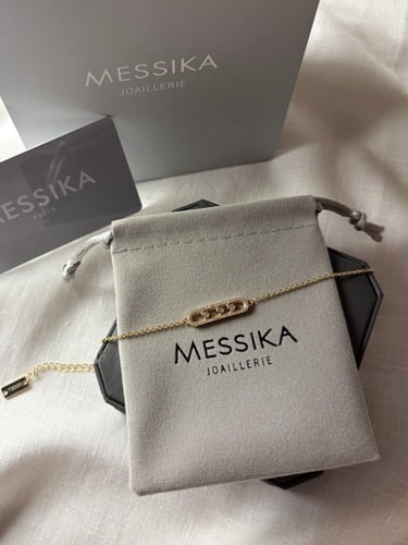 سوارة مستوحاة من ميسيكا ذهبي كبيرة