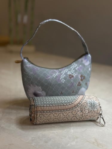 طقم شرشف صلاة وسجادة سفر - كبار