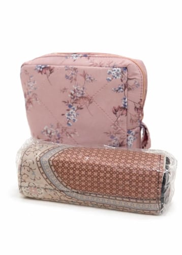 طقم شرشف صلاة وسجادة سفر - كبار