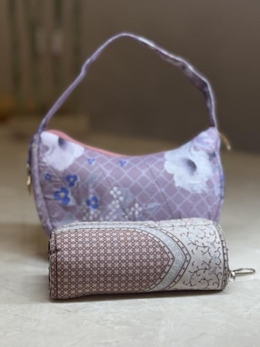 طقم شرشف صلاة وسجادة سفر - كبار