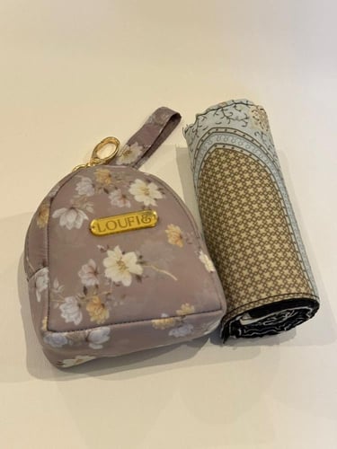 طقم شرشف صلاة وسجادة سفر - اطفال