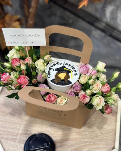 كوب كيك مع إمكانية تغيير العبارة والرسمة منسق ب أل...