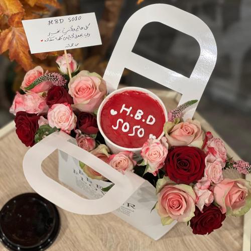 كوب كيك مع إمكانية تغيير العبارة والرسمة منسق ب أل...