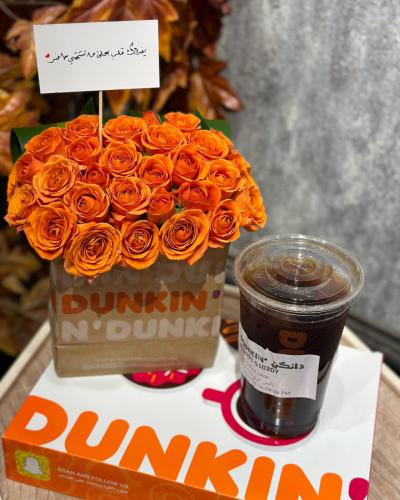 دونات متنوع عدد 6 مع كوب قهوة (نوع القهوة اختياري...