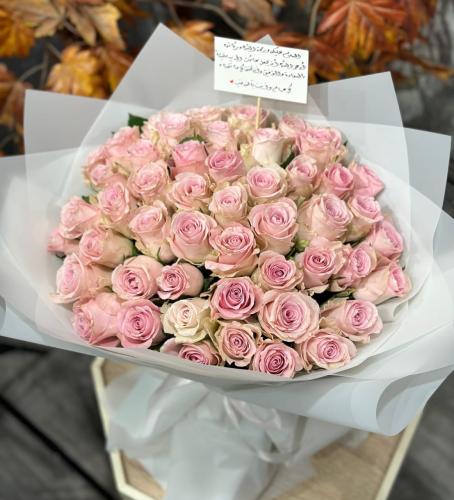 باقة ورد جوري عدد 50