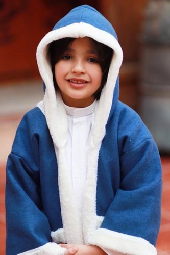 فروة شتوية للأطفال بالاسم