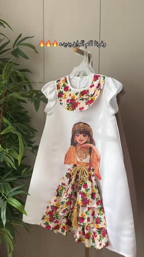 فستان شالكي رمضان الانيق