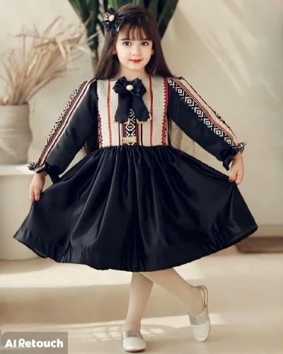 فستان يوم التاسيس بناتى سدومتجرحروف الغلا