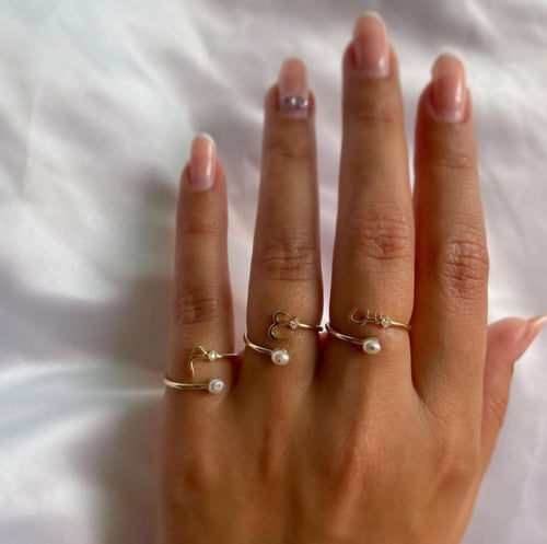 خاتم الحروف بلمسه انيقه