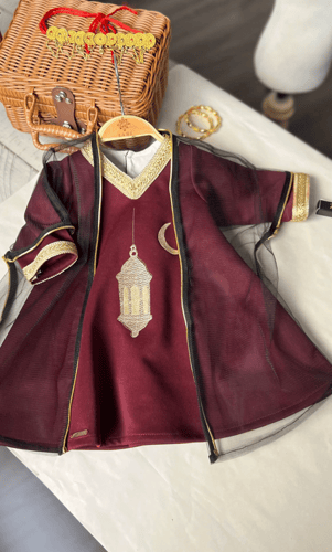 جلابية شعبيه للاطفال البنات