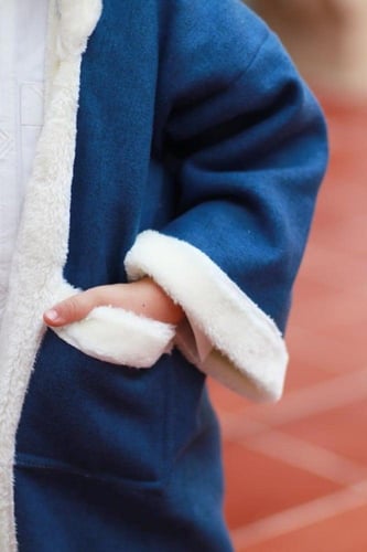 فروة شتوية للأطفال بالاسم