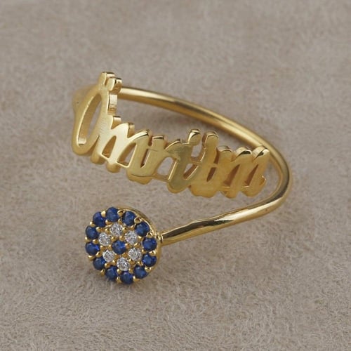 خاتم نسائي حسب الطلب