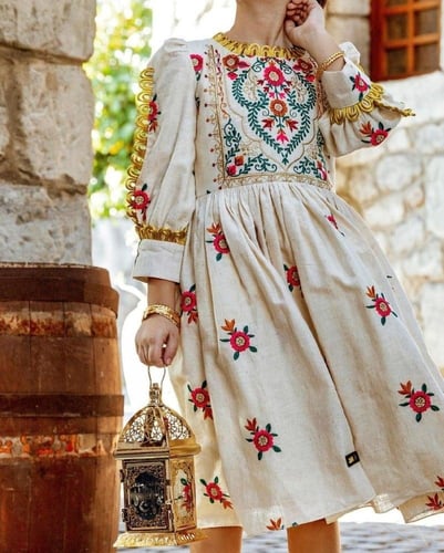 فستان بناتي رمضاني