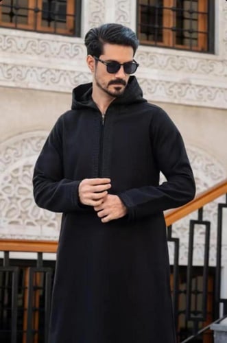 ثوب مغربي شتوي فاخر