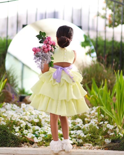 فستان التوليب المُشرق جديد وحصري