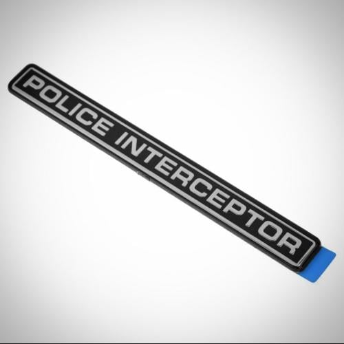 شعار علامة فورد بوليسي بلاستيك police interceptor