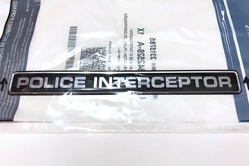 شعار علامة فورد بوليسي ( أصلي ) police interceptor