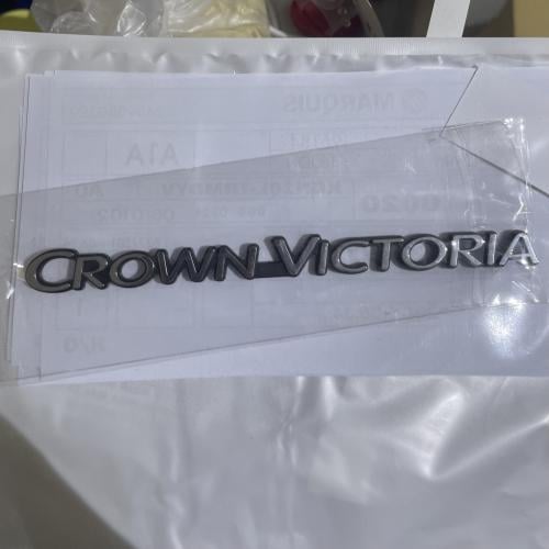 علامة كتابة كراون فكتوريا Crown Victoria