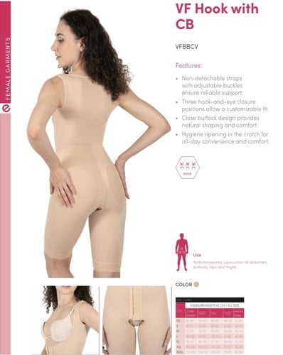 VFBBCV مشد شد البطن، شفط دهون البطن، الأرداف، الور...