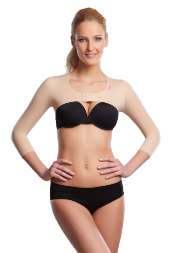 مشد بعد عملية شفط الدهون لمنطقة الذراعين Lipoelast...