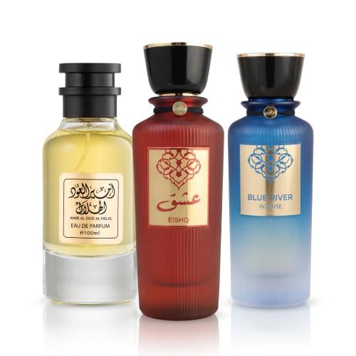 بكج عطور فخامة الطبع -( 3 عطور 100 ملي - للجنسين)