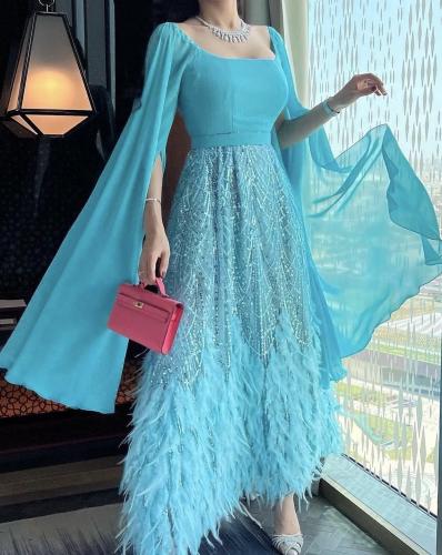 فستان سهره راقي بخامه باربي كلفه تطرير فاخر 077