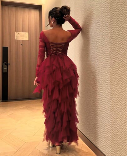 فستان سهره راقي091