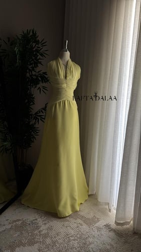 فستان مخصر بلملي