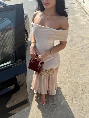 فستان سهره بخامه شيفون