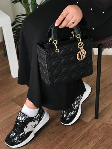 حقيبة نسائية ماركة ديور مع الحذاء بوكس نسائي هدية...