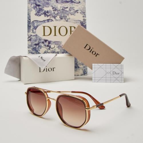 نظارة شمسية ماركة ديور ذهبي