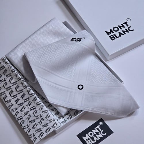 شماغ مونت بلانك ابيض الجديد