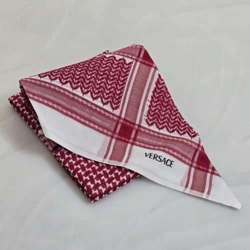 شماغ فرزاتشي أحمر | أبيض