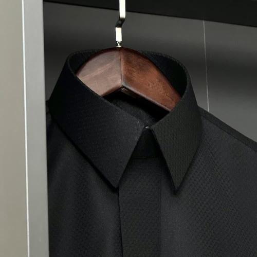 قماش اسود خليه النحل شتوي فاخر رجالي