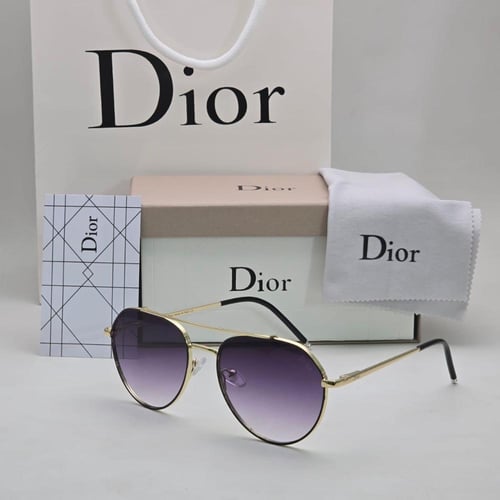 نظارة ديور بألوان متميزة