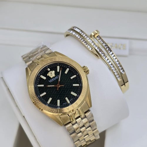 طقم نسائي ساعه واسواره ماركه فرزاتشي هدايا نسائيه