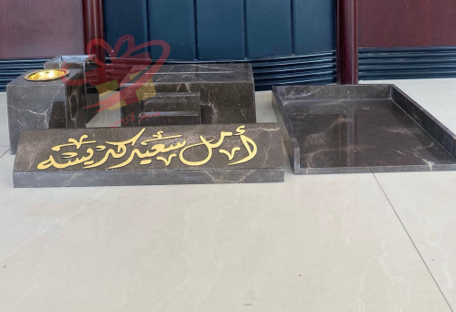 طقومات مكتبيه رخام بالاسم-هدايا مكتبيه فخمه