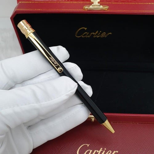 قلم كارتير سانتوس اسود نحيف