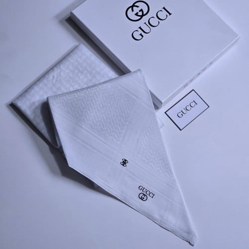 غترة قوتشي (GUCCI) - البيضاء الفاخرة (إصدار 2026)